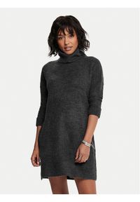 only - ONLY Sukienka dzianinowa Jana 15140166 Szary Loose Fit. Kolor: szary. Materiał: syntetyk #1