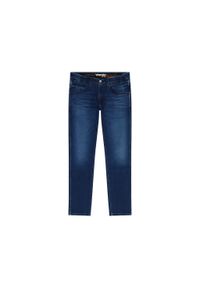 Wrangler - WRANGLER BRYSON MĘSKIE SPODNIE JEANSOWE JEANSY DŻUNSY BLUE JAM 112356814