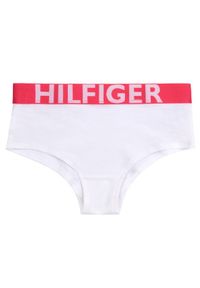 TOMMY HILFIGER - Tommy Hilfiger Komplet 2 par fig 2P Shorty UW0W00225 Biały Regular Fit. Kolor: biały, szary, różowy, wielokolorowy #2