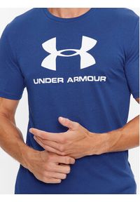 Under Armour T-Shirt Ua Sportstyle Logo Ss 1329590 Niebieski Loose Fit. Kolor: niebieski. Materiał: bawełna #4