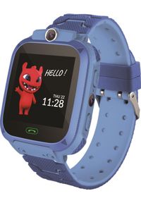 Smartwatch MaxLife MXKW-300 Granatowy (OEM0300322). Rodzaj zegarka: smartwatch. Kolor: niebieski