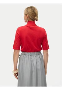 Vero Moda Sweter Fantastic 10320735 Czerwony Standard Fit. Kolor: czerwony. Materiał: syntetyk #5