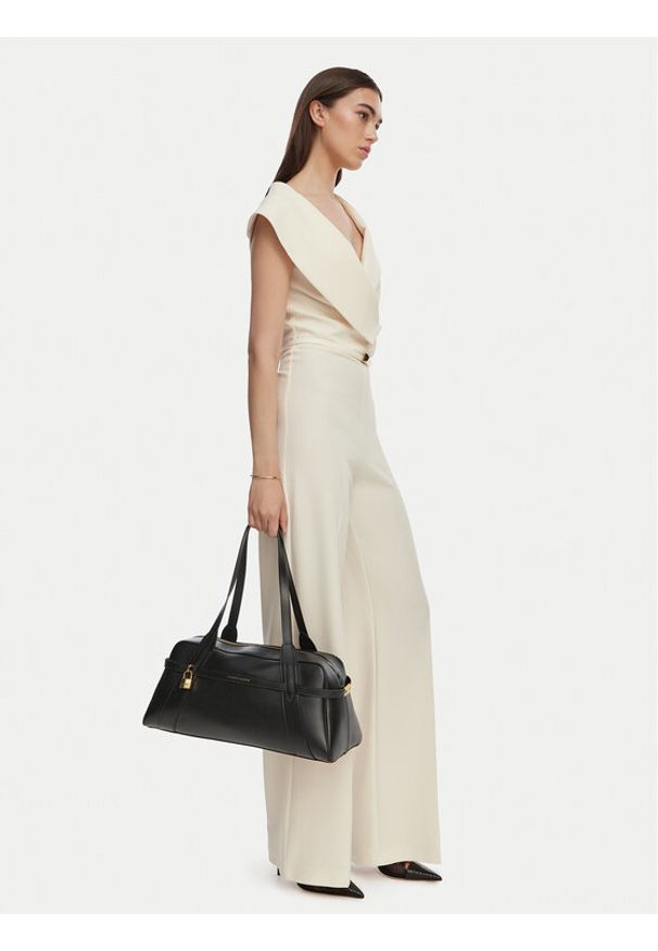 Elisabetta Franchi Torebka BS-31N-62E2-V10000 Czarny. Kolor: czarny. Materiał: skórzane