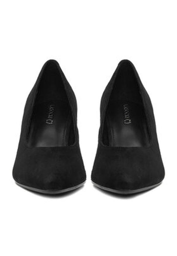 Lasocki Czółenka CEO-WB-UMI-01 Czarny. Kolor: czarny. Materiał: zamsz, skóra