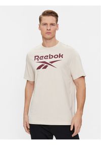 Reebok T-Shirt IM1621 Beżowy. Kolor: beżowy. Materiał: bawełna #1