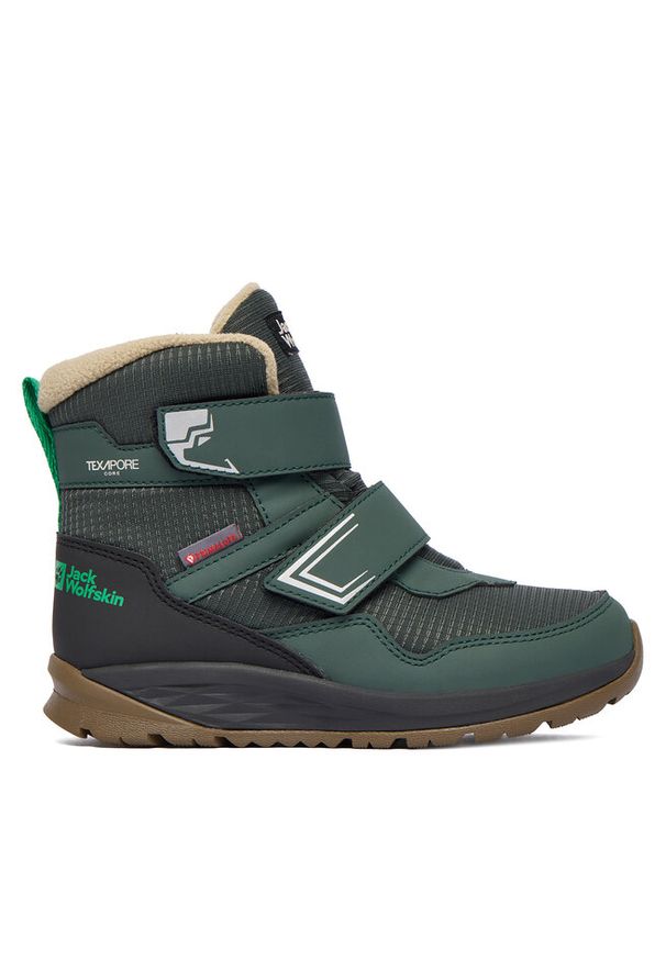 Śniegowce Jack Wolfskin. Kolor: różowy. Materiał: polar