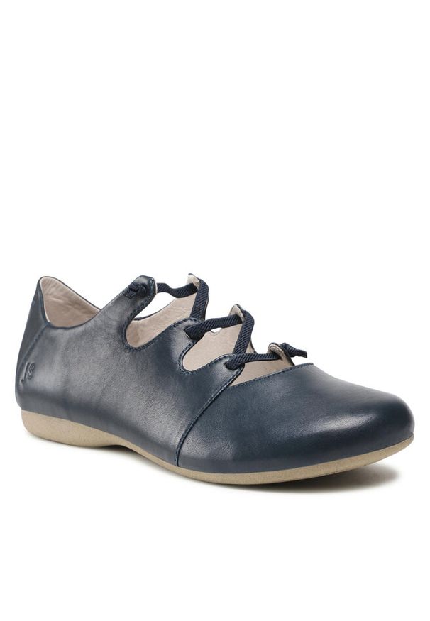 Półbuty Josef Seibel. Kolor: niebieski