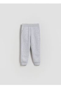 Reserved - Spodnie dresowe - jasnoszary. Kolor: szary. Materiał: dresówka