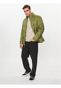 Vans Kurtka zimowa No Hood Norris Mte 1 Puffer Jacket VN0008JF Khaki Regular Fit. Kolor: brązowy. Materiał: syntetyk. Sezon: zima