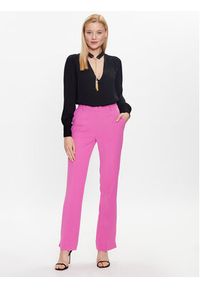 Bruuns Bazaar Spodnie materiałowe Floretta Cassa BBW3367 Różowy Regular Fit. Kolor: różowy. Materiał: syntetyk #7