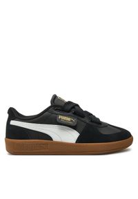 Puma Sneakersy Palermo Wide Lace 40210902 Czarny. Kolor: czarny. Materiał: skóra, zamsz