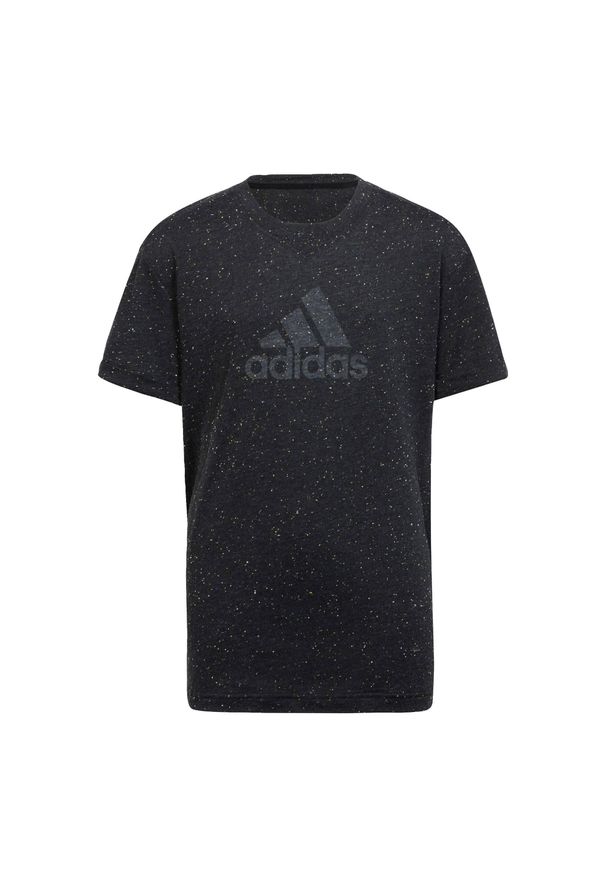 Adidas - Future Icons Winners Tee. Kolor: czarny, biały, wielokolorowy. Materiał: materiał. Sport: joga i pilates