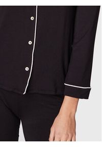 Etam Koszulka piżamowa Jaelle 6524025 Czarny Regular Fit. Kolor: czarny. Materiał: wiskoza #3