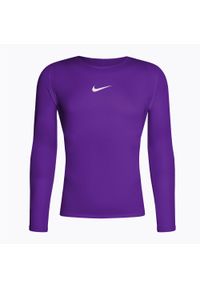 Longsleeve termoaktywny męski Nike Dri-FIT Park First Layer. Kolor: fioletowy. Długość rękawa: długi rękaw