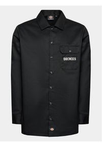Dickies Koszula Wichita DK0A4YF9 Czarny Regular Fit. Kolor: czarny. Materiał: syntetyk