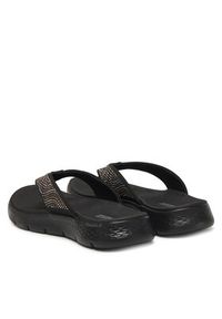 skechers - Skechers Japonki 140184/BBK Czarny. Kolor: czarny. Materiał: materiał #5