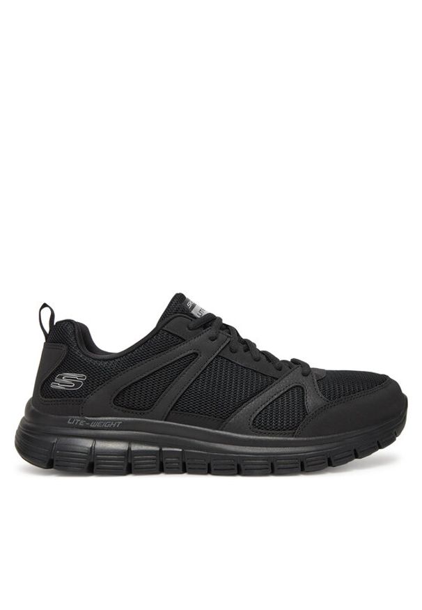 skechers - Skechers Sneakersy BURNS 8790117 BBK Czarny. Kolor: czarny. Materiał: syntetyk, materiał