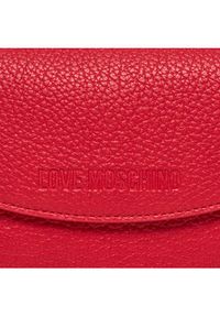 Love Moschino - LOVE MOSCHINO Torebka JC4102PP1ILT0500 Czerwony. Kolor: czerwony. Materiał: skórzane #3