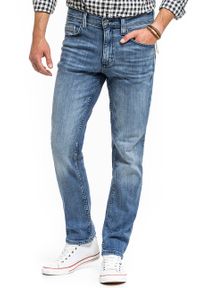 Mustang - MUSTANG WASHINGTON MĘSKIE SPODNIE JEANSOWE JEANSY DENIM BLUE 1013944 5000 313