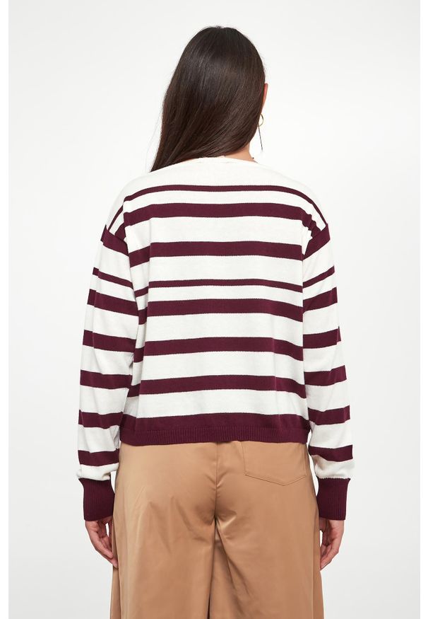 Twinset Milano - Sweter damski z kaszmirem TWINSET. Materiał: kaszmir