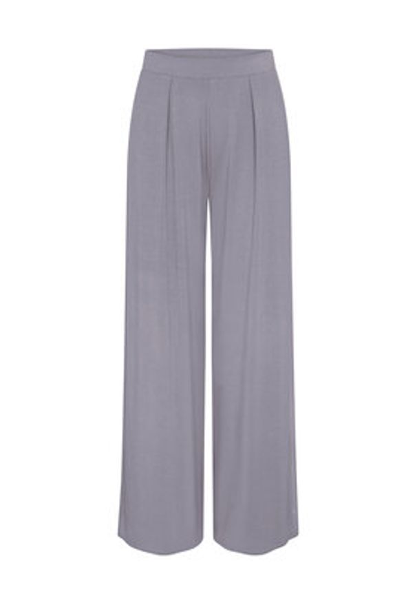 Triumph Spodnie piżamowe Aura Spotlight 10221403 Szary Relaxed Fit. Kolor: szary