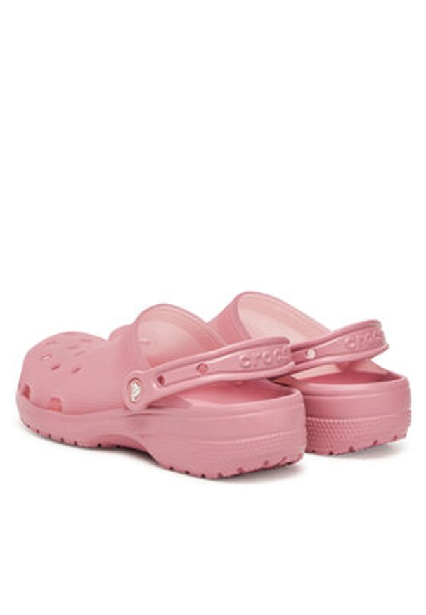 Crocs Klapki Classic Frosted Clog 210928 Różowy. Kolor: różowy