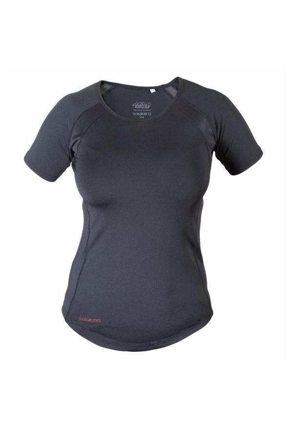 KARLSLUND - Lekka koszulka damska Karlslund Fenja. Kolor: czarny. Sezon: lato