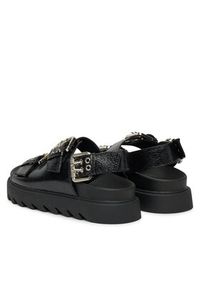 DeeZee Sandały HY62275-1 Czarny. Kolor: czarny. Materiał: syntetyk, materiał