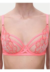 Chantelle Biustonosz z fiszbiną Lush C22OM0 Różowy. Kolor: różowy. Materiał: syntetyk
