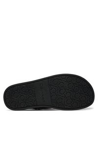 Calvin Klein Sandały Flat Sandal Calvin Mtl Lth HW0HW01984 Czarny. Kolor: czarny #2