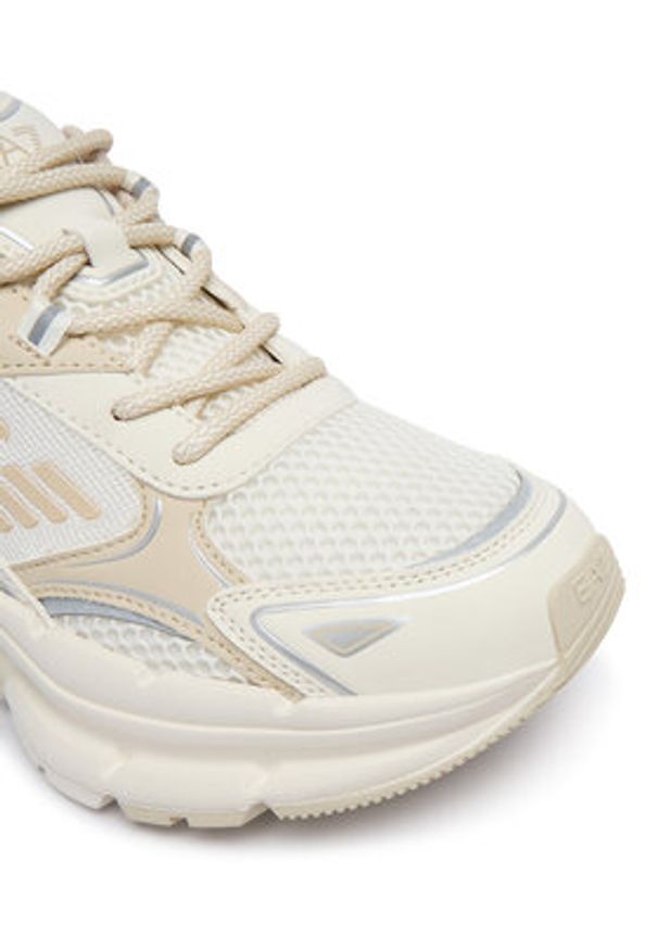 EA7 Emporio Armani Sneakersy 7X000663 AF23619 MZ601 Beżowy. Kolor: beżowy. Materiał: materiał