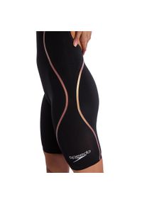 Strój pływacki Startowy Speedo Lzr Intent Openback. Kolor: czarny, wielokolorowy, różowy