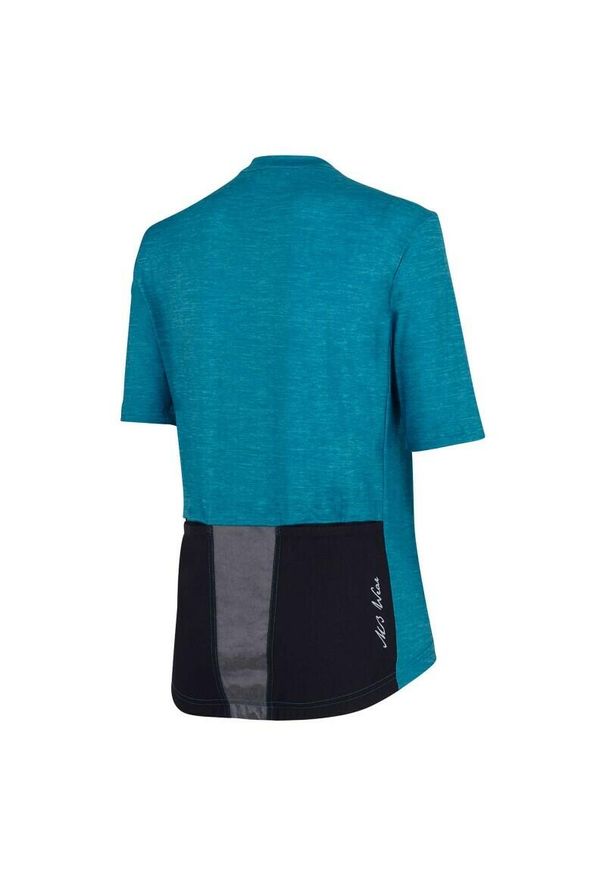 MB WEAR - Jersey Mb Wear gravel allday petrol. Kolor: niebieski. Materiał: jersey. Sport: kolarstwo