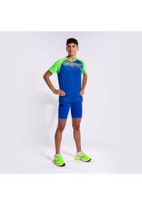 Koszulka do biegania męska Joma Elite X. Kolor: wielokolorowy, niebieski, zielony