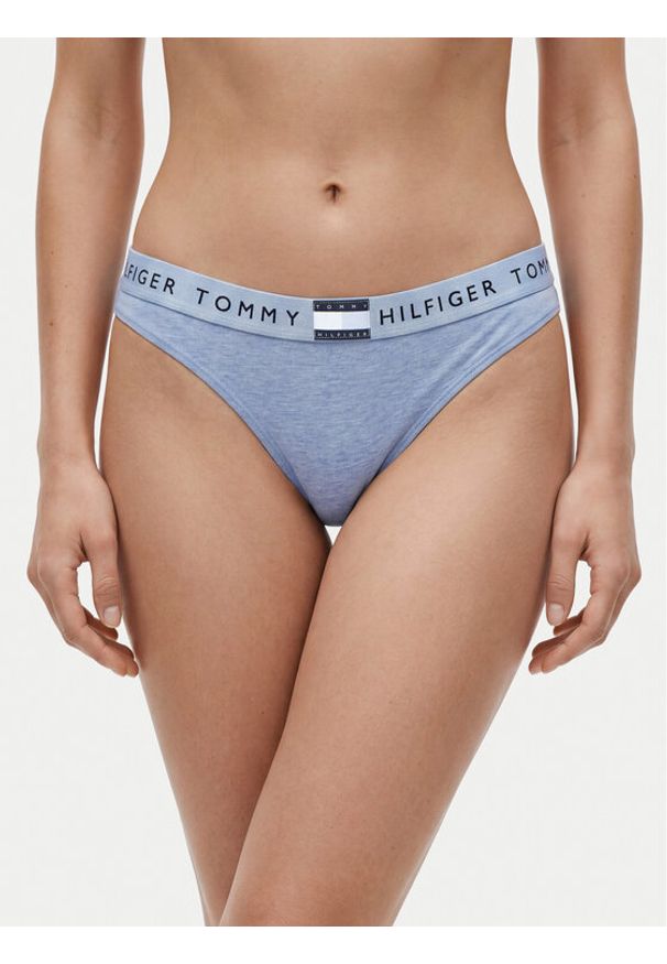 TOMMY HILFIGER - Tommy Hilfiger Figi klasyczne UW0UW06038 Niebieski jasny. Kolor: niebieski. Materiał: bawełna