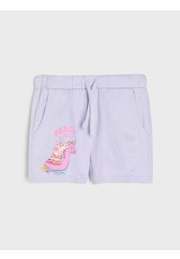 Sinsay - Szorty Peppa Pig - fioletowy. Kolor: fioletowy