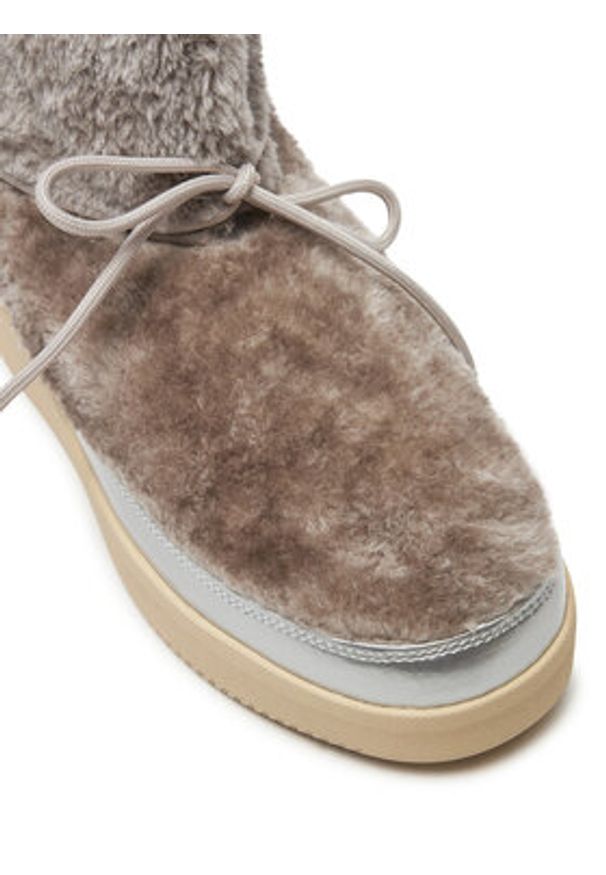 Napapijri Śniegowce NP0A4IKI Szary. Kolor: szary. Materiał: materiał