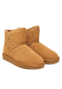 Pepe Jeans Śniegowce Diss Urban W PLS500001 Brązowy. Kolor: brązowy. Materiał: zamsz, skóra #5