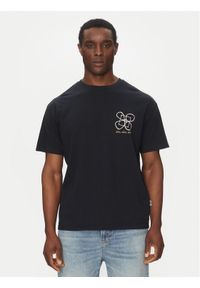 Quiksilver T-Shirt EQYZT08032 Czarny Oversize. Kolor: czarny. Materiał: bawełna #1