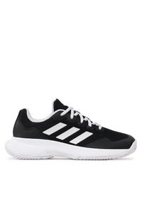 Adidas - adidas Buty GameCourt 2 W GZ0694 Czarny. Kolor: czarny. Materiał: materiał