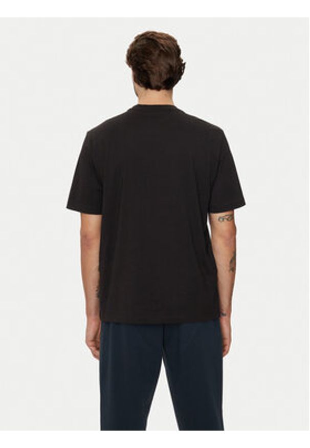 Armani Exchange T-Shirt 6DZTLN ZJ9JZ 1200 Czarny Regular Fit. Kolor: czarny. Materiał: bawełna