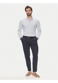 Pierre Cardin Koszula C6 41017.0482 Błękitny Modern Fit. Kolor: niebieski. Materiał: bawełna #5