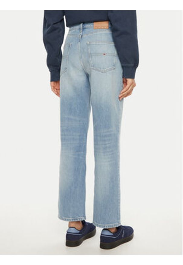 Tommy Jeans Jeansy Layla DW0DW19581 Niebieski Straight Fit. Kolor: niebieski