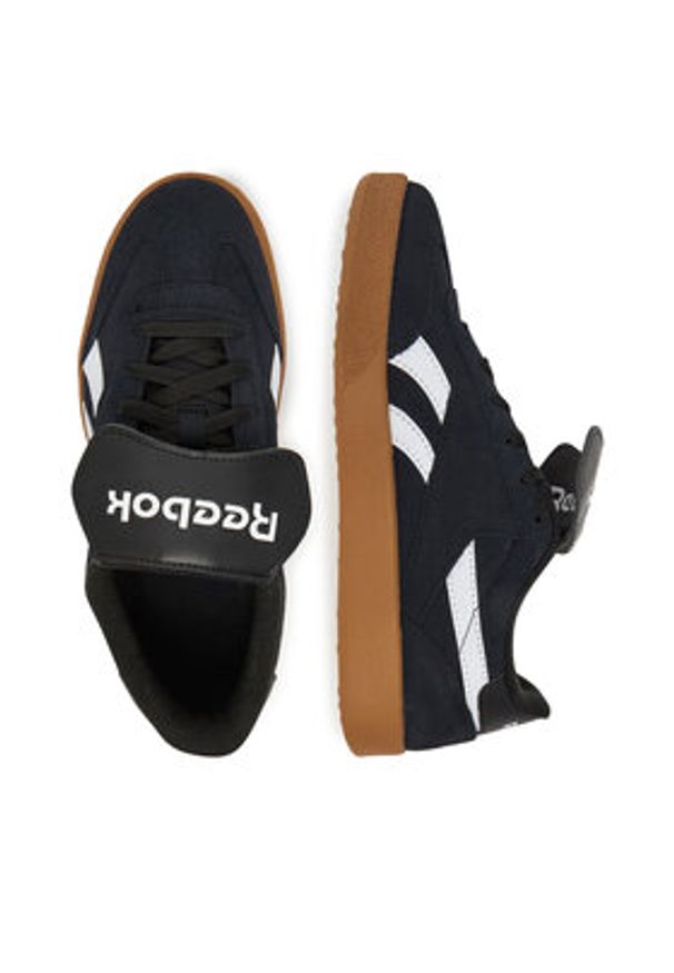 Reebok Sneakersy SMASH EDGE KILTY 100235252 Granatowy. Kolor: niebieski. Materiał: zamsz, skóra