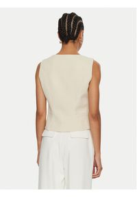Guess Kamizelka Fatima W4YN53 WFWX2 Écru Regular Fit. Materiał: syntetyk #4