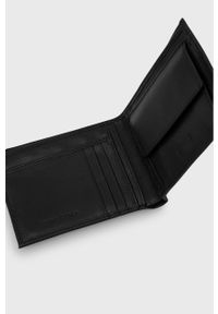 Guess portfel męski kolor czarny. Kolor: czarny. Materiał: materiał. Wzór: gładki #4