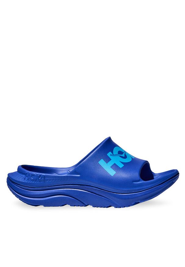 HOKA - Hoka Klapki Ora Athletic 1155154 Niebieski. Kolor: niebieski. Materiał: syntetyk