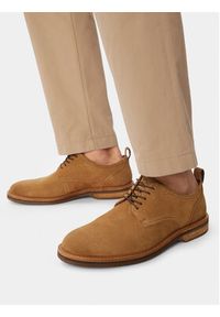 Clarks Półbuty Aldwin Lace 26186448 Brązowy. Kolor: brązowy. Materiał: zamsz, skóra #7