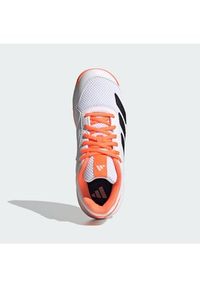 Adidas - adidas Buty do tenisa Courtflash JR4450 Biały. Kolor: biały. Materiał: materiał. Sport: tenis #2