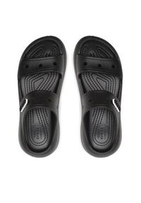 Crocs Klapki Classic Crush Sandal 207670 Czarny. Kolor: czarny